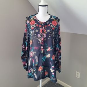 Johnny Was Ellamo Boxy Top